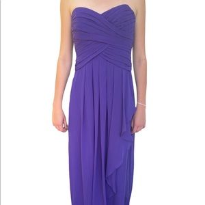 David’s Bridal size 2 purple dress